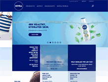 Tablet Screenshot of nivea-me.com